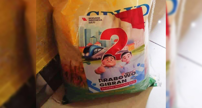 Viral! Karung Beras Bulog Stiker Prabowo-Gibran, Cak Imin: Tidak Punya Harga Diri