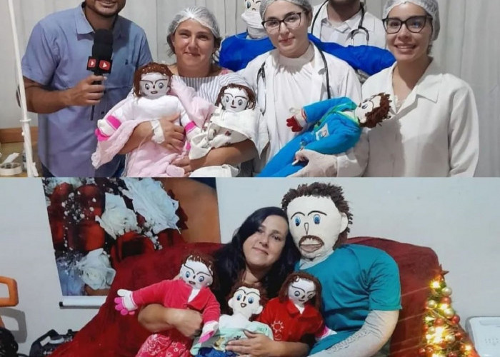 Lelah Menjomblo, Seorang Wanita di Brasil Nikahi Boneka hingga Memiliki Anak