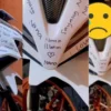 Viral di TikTok! Cewek Ini Corat-coret Motor Pacarnya Agar Tak Selingkuh