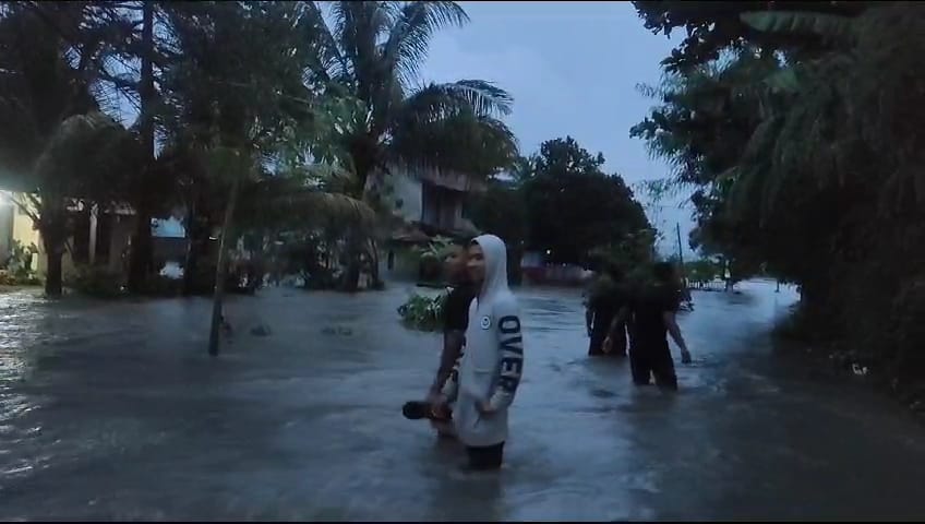 Sungai Cibodas Cianjur Meluap, Rendam Rumah Warga di Tiga Kecamatan