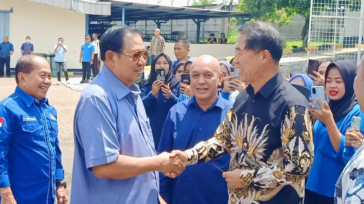 3.500 Karyawan Pabrik di Cianjur Sambut Kehadiran SBY