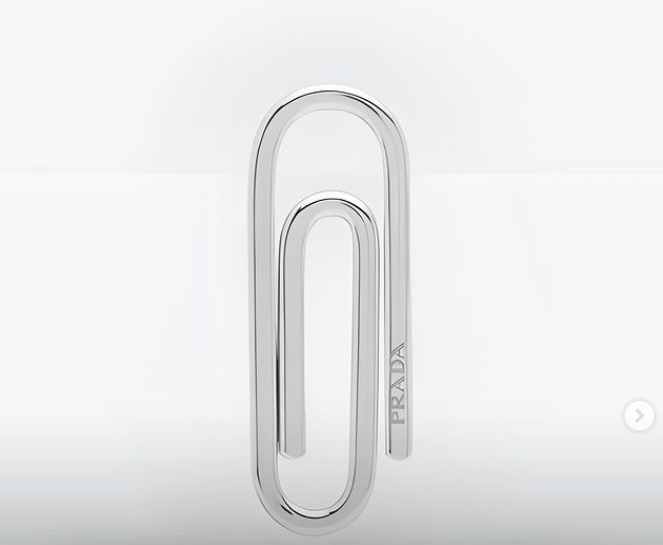 Paperclip Prada Rp6 Juta Habis Terjual