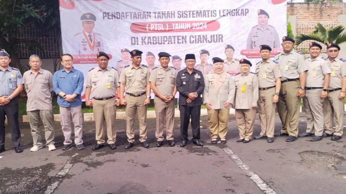 BPN Cianjur Targetkan 60.000 Bidang Tanah Ikut PTSL 2024