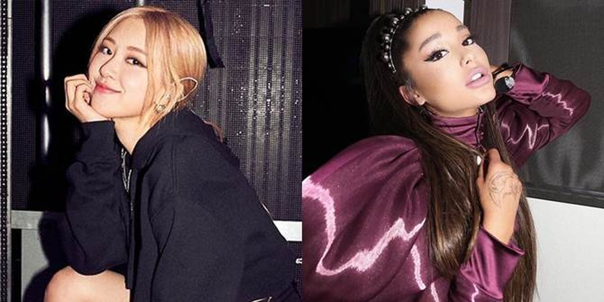 Terkini! Rose Blackpink Kemungkinan Akan Tampil di Album Baru Ariana Grande