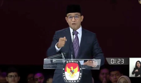 Anies dalam debat ke-5