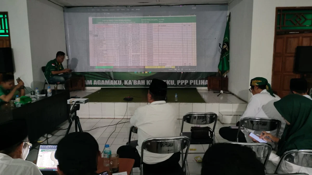 PPP Cianjur Siapkan 7.278 Saksi TPS