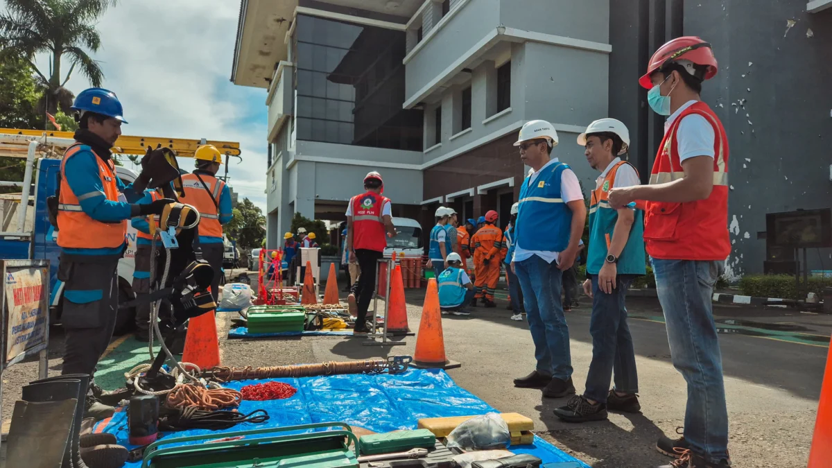 PLN UP3 Cianjur Gelar Inspection Day Serentak Bulan K3 Tahun 2024