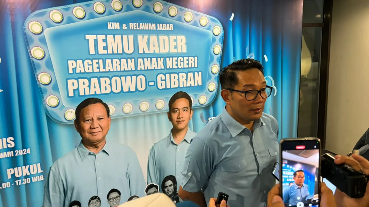 Temu Kader Prabowo di Bandung Membludak, Ridwan Kamil: Tanda Kecintaan pada 02