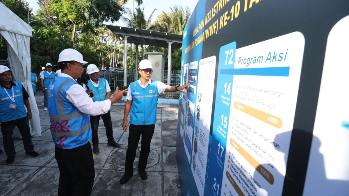 Konferensi Tingkat Tinggi World Water Forum (KTT WWF) ke-10 yang digelar sejak 18 hingga 25 Mei 2024 di Bali.