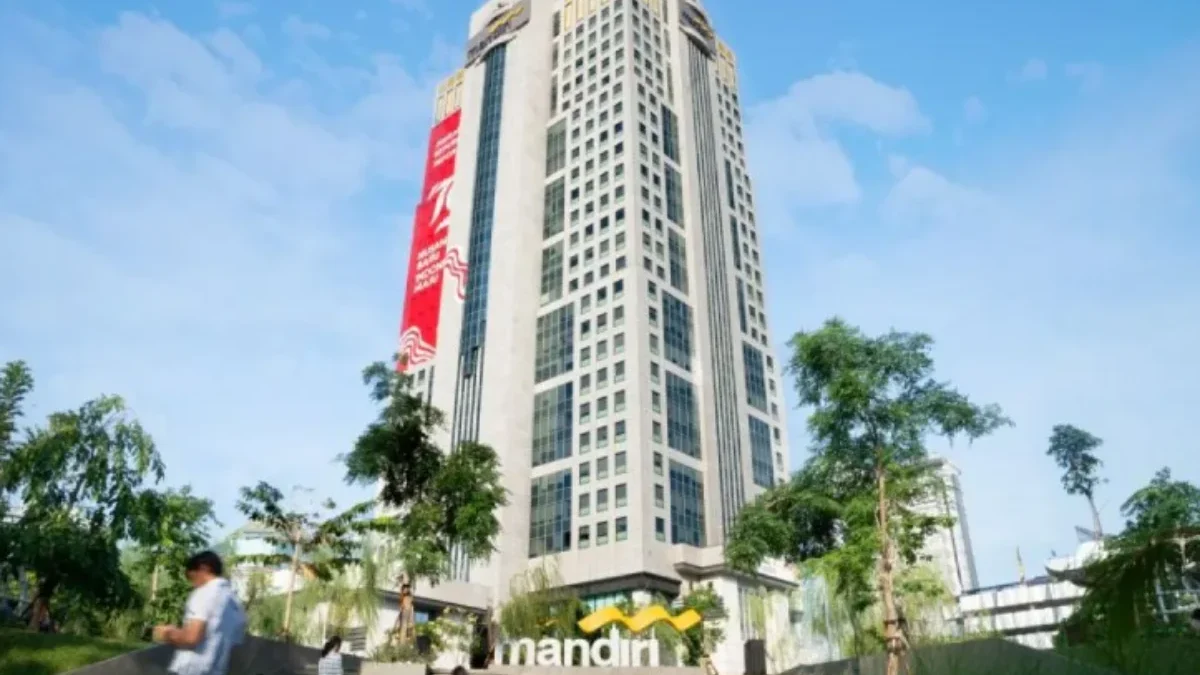 Gedung Bank Mandiri di Jakarta