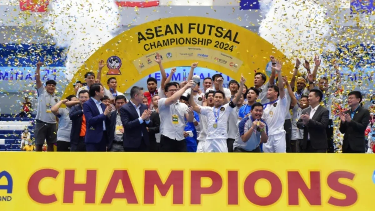Timnas Futsal Indonesia berhasil meraih gelar juara Piala AFF Futsal 2024