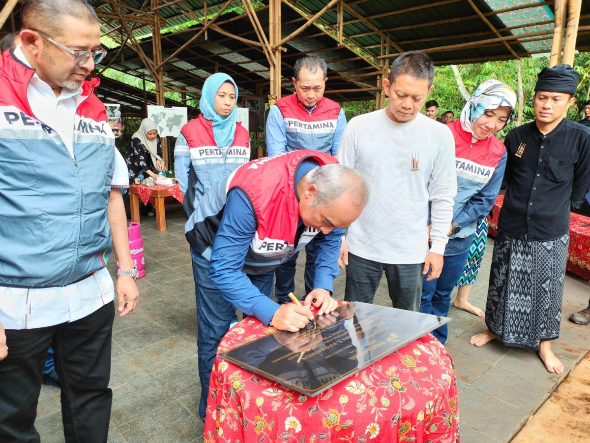 Pertamina Patra Niaga Regional JBB Resmikan Bale Karesmen Sebagai Ruang