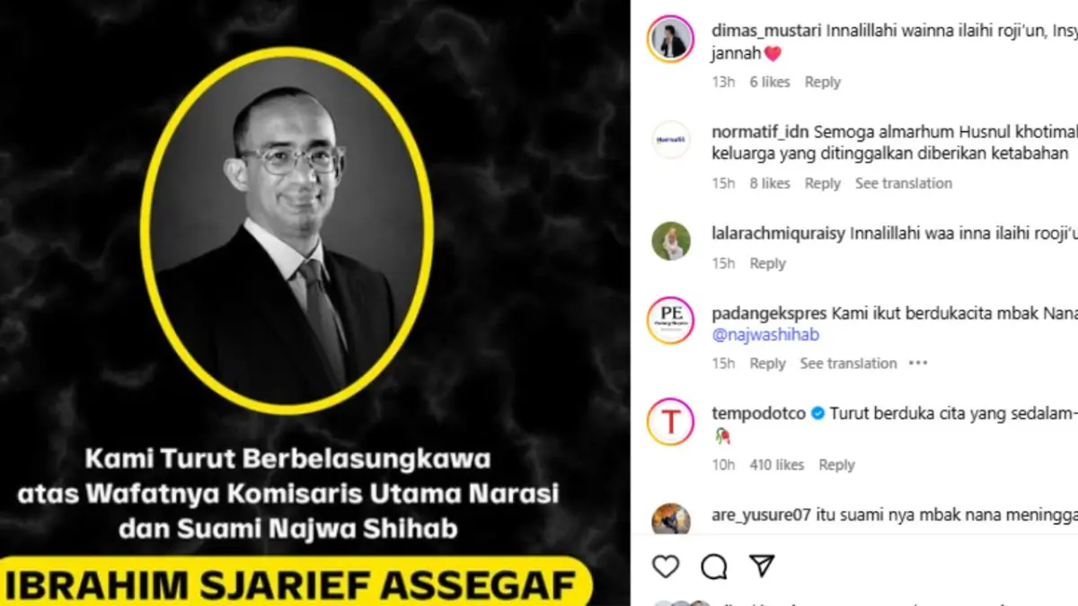 Najwa Shihab Wafat