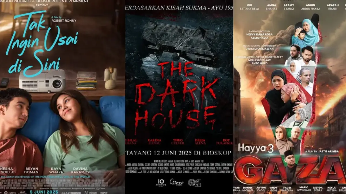 3 Film yang Akan Tayang Juni 2025