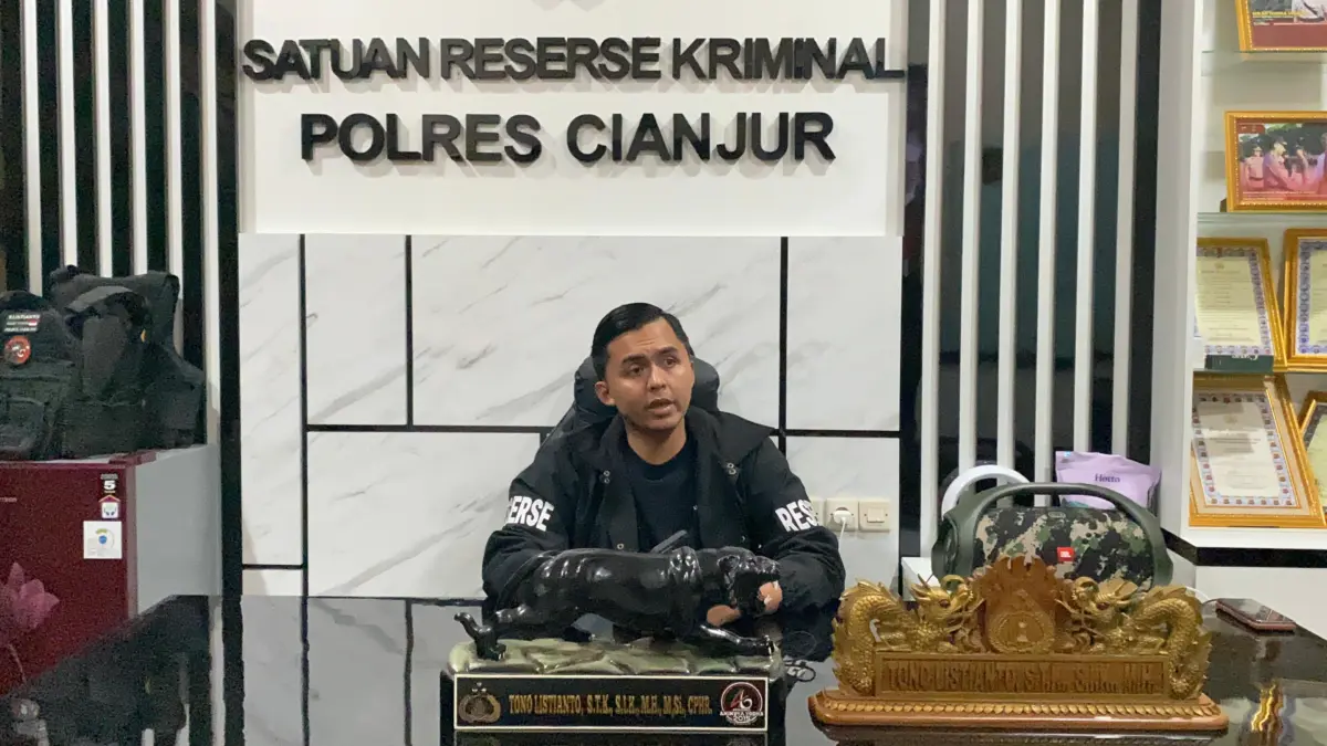 Kasat Reskrim Polres Cianjur, AKP Tono Listianto