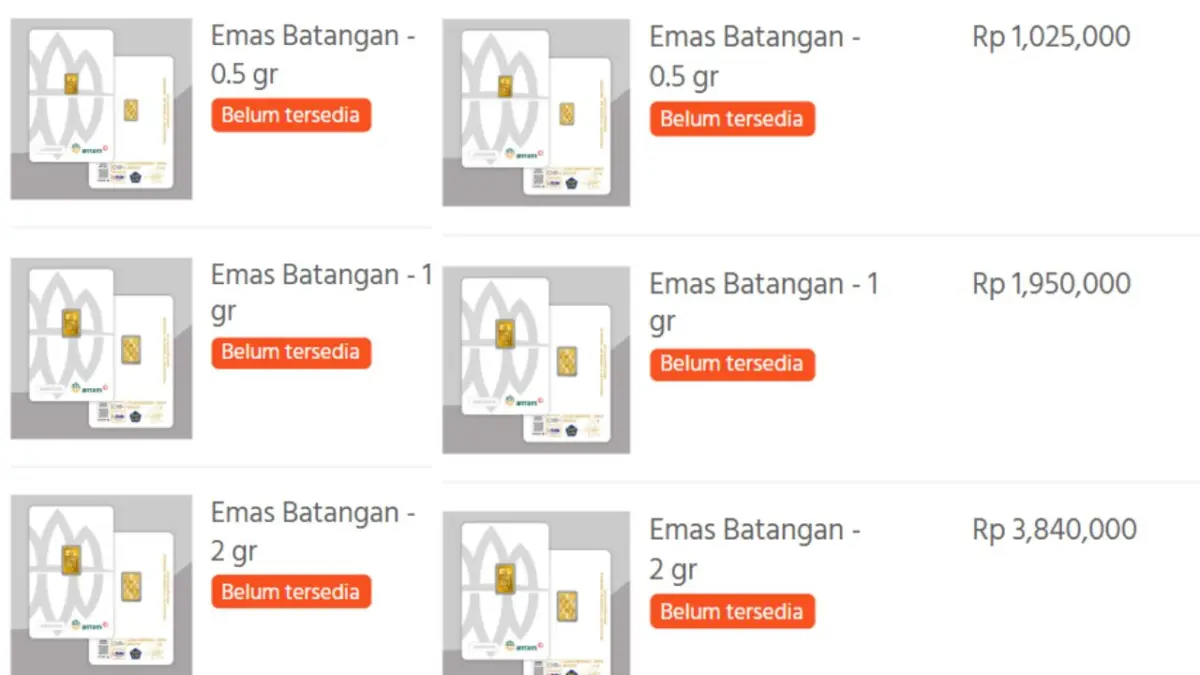 Harga Emas
