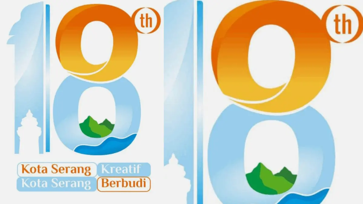 Makna Logo Hari Jadi Kota Serang ke-18 yang akan digelar pada 10 Agustus 2025
