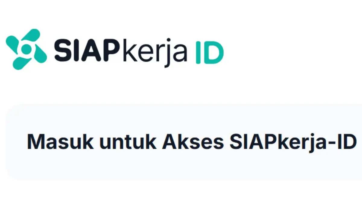 Akun SIAPkerja