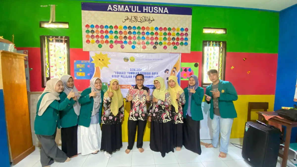 Mahasiswa KKN STAI Kharisma Gelar Seminar Edukasi Tumbler