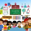 Anak Kembali Sekolah