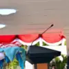 Khidmat Penurunan Bendera Merah Putih di Istana Merdeka HUT ke-80 RI