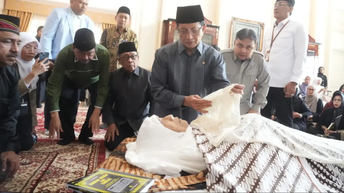 Menag Nasarrudin Umar Melayat ke Mendiang Surya Dharma Ali