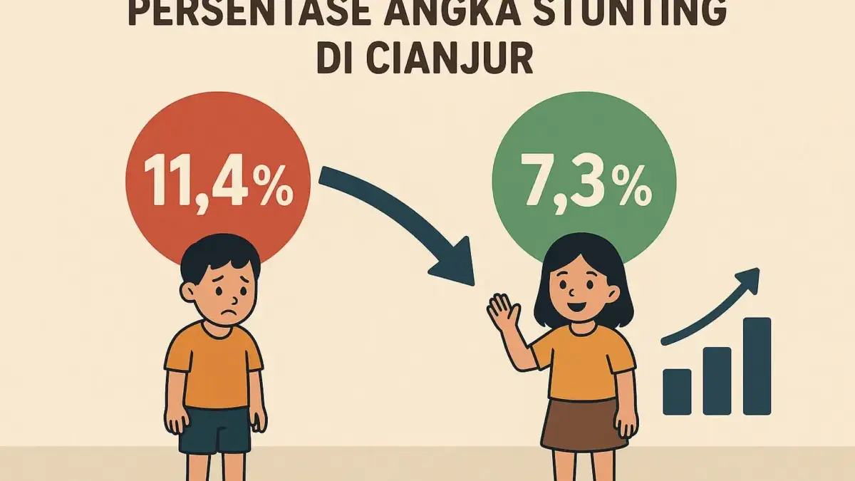 Angka Stunting di Cianjur Turun 4,1 Persen, Pencegahan Fokus ke KRS