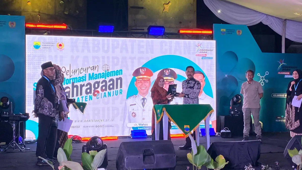 KONI Cianjur Luncurkan Sistem Informasi Manajemen Keolahragaan