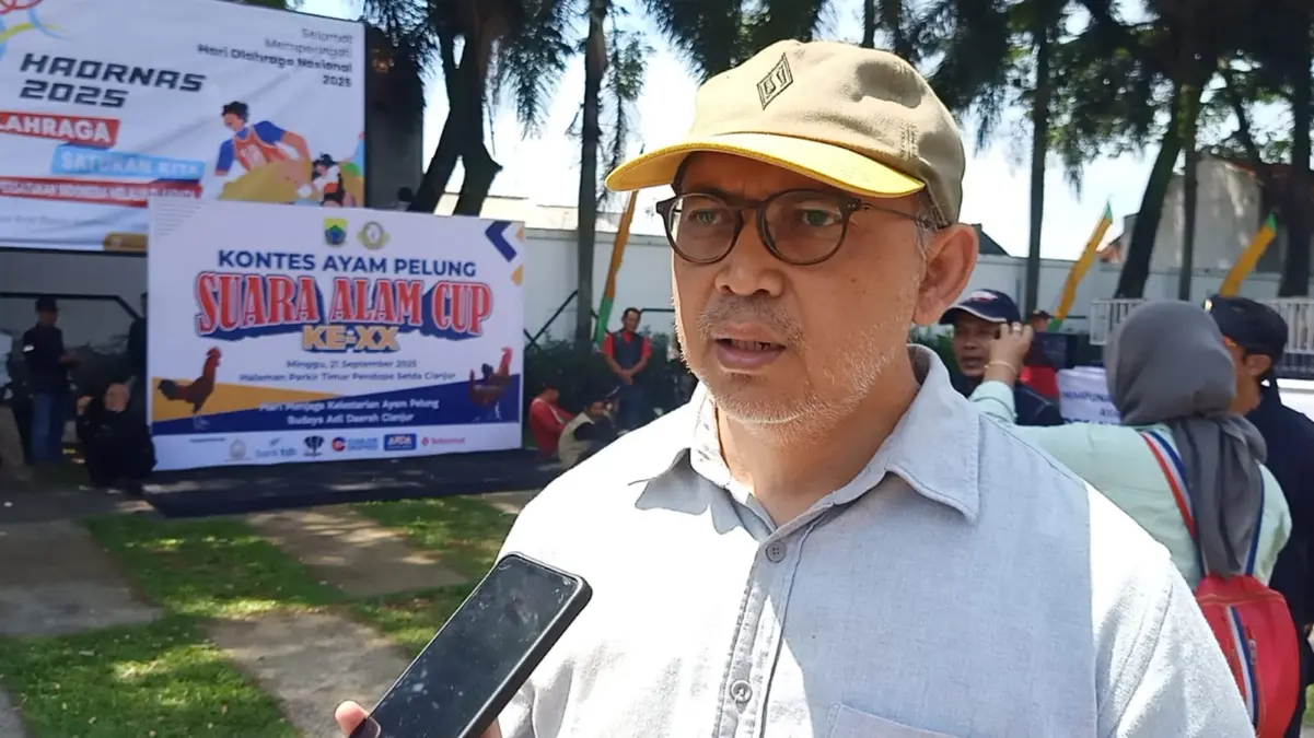 Kepala Dinas Kebudayaan dan Pariwisata Kabupaten Cianjur, Ayi Reza Addairobi