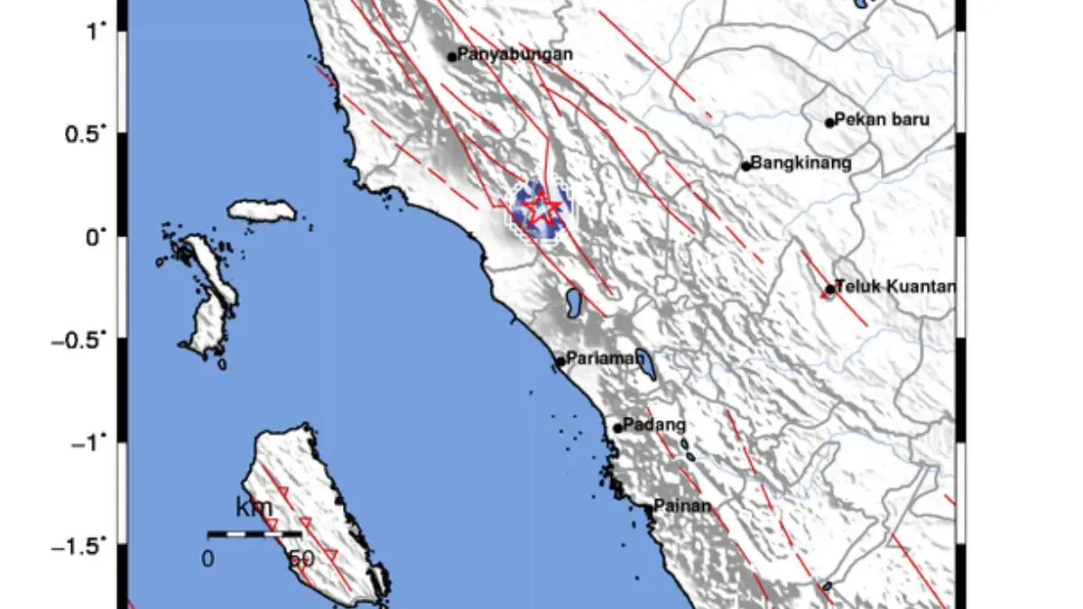 Gempa Bumi Magnitudo 3,2 Guncang Talu