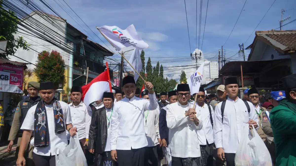 Pawai santri