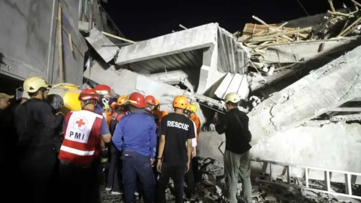 Musala Pesantren di Sidoarjo Ambruk