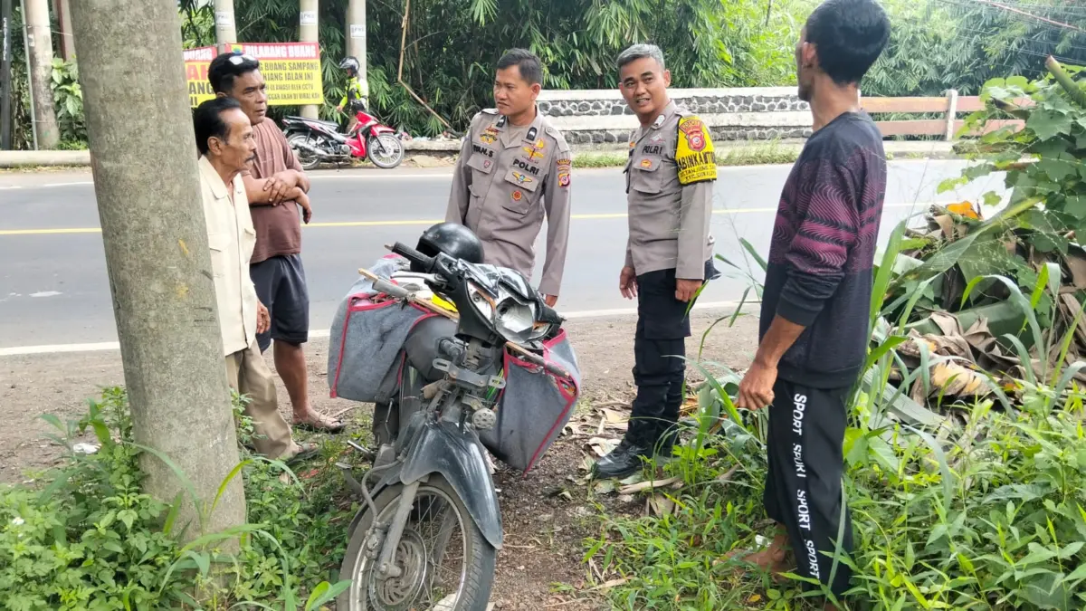 Warga Temukan Motor Misterius dan Surat Wasiat di Sisi Jembatan Cisokan Cianjur