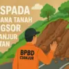BPBD: Seluruh Wilayah Cianjur Selatan Berpotensi Bencana Tanah Longsor
