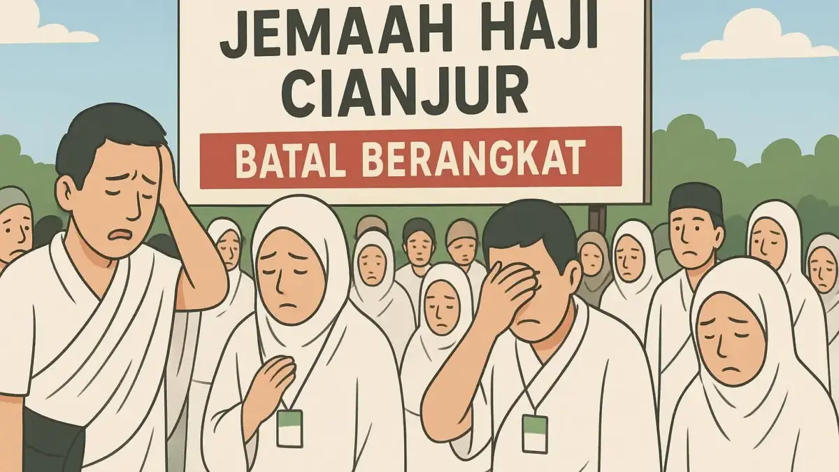 Kuota Haji Cianjur 2026 Anjlok Jadi 59 Orang, Masa Tunggu Melonjak Sampai 26 Tahun
