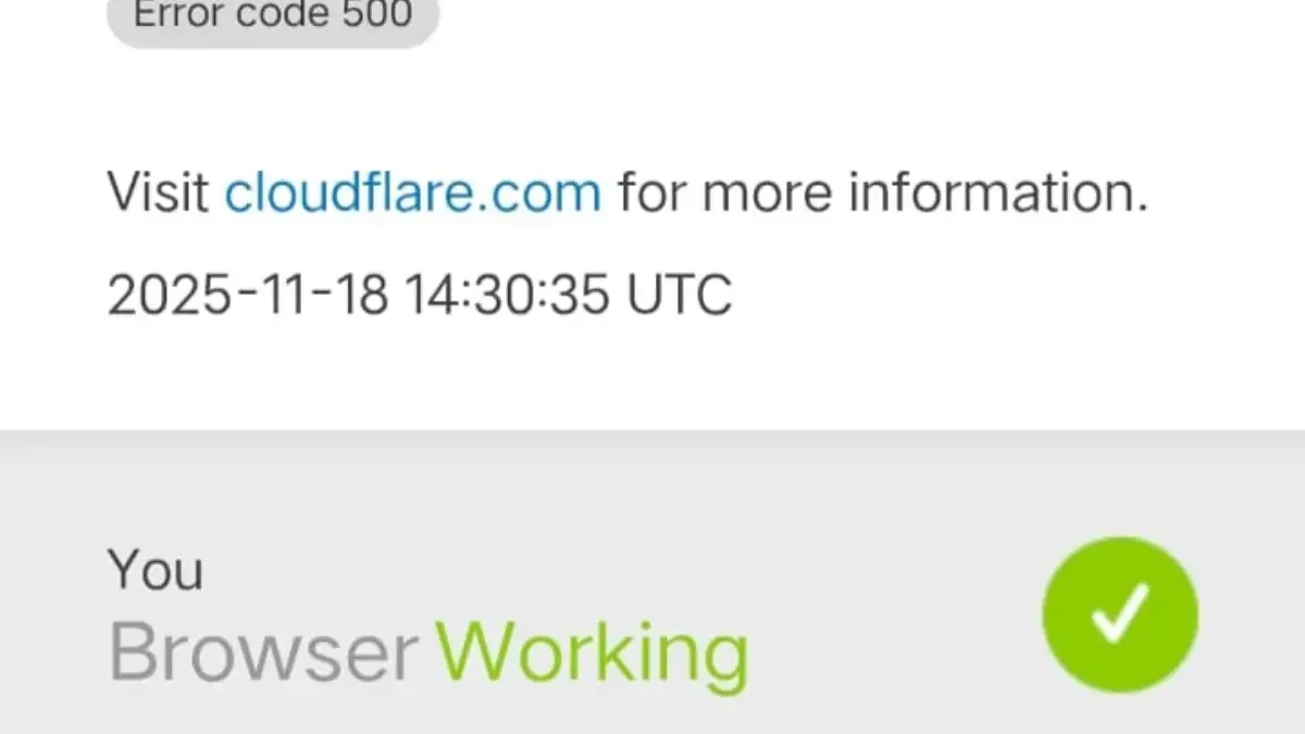 Cloudflare Error