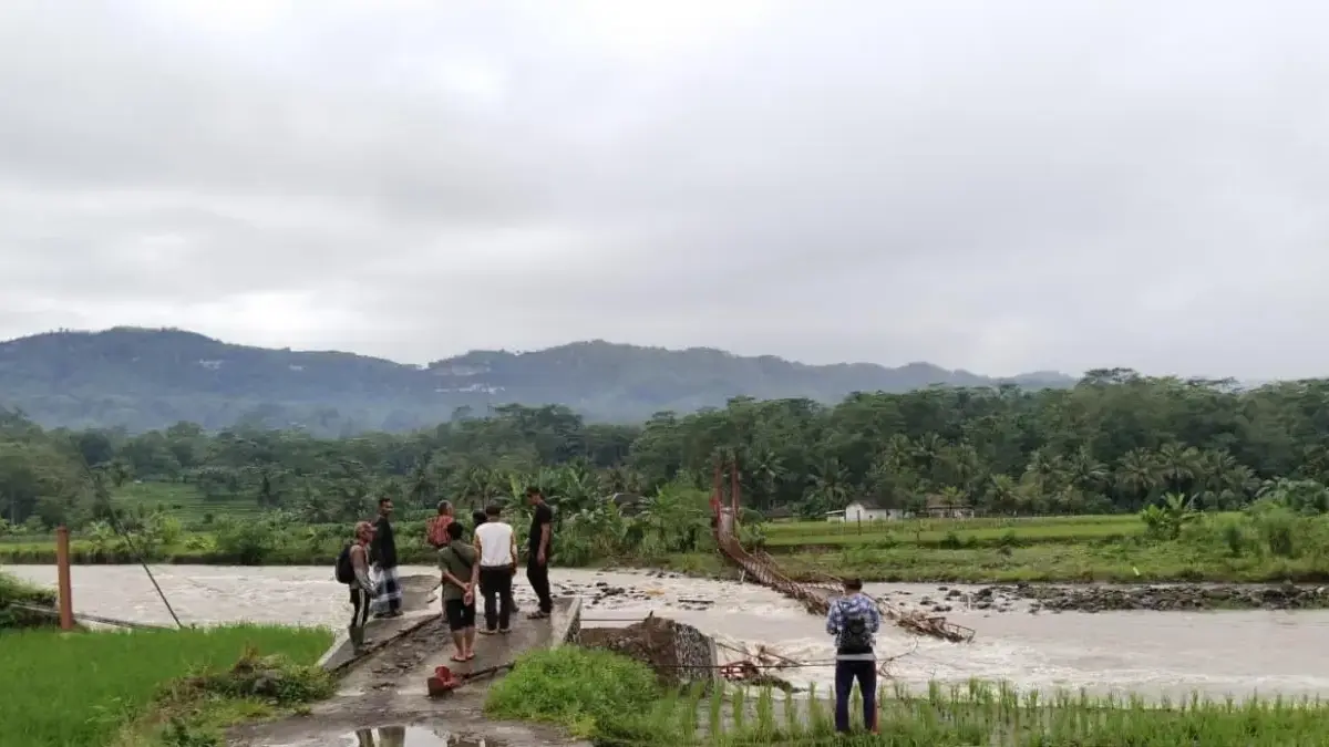 Tujuh Kecamatan di Cianjur Diterjang Banjir hingga Pergerakan Tanah Bencana