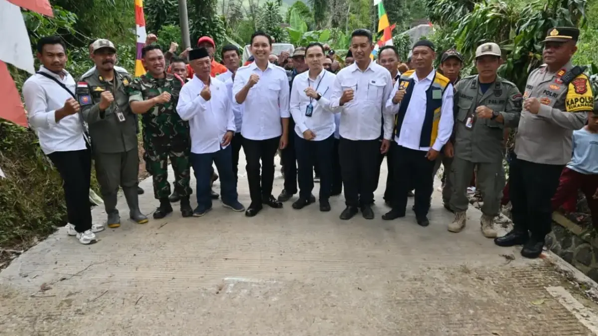 Bupati Cianjur Resmikan Penggunaan Ruas Jalan Sukanagara-Takokak Jalan