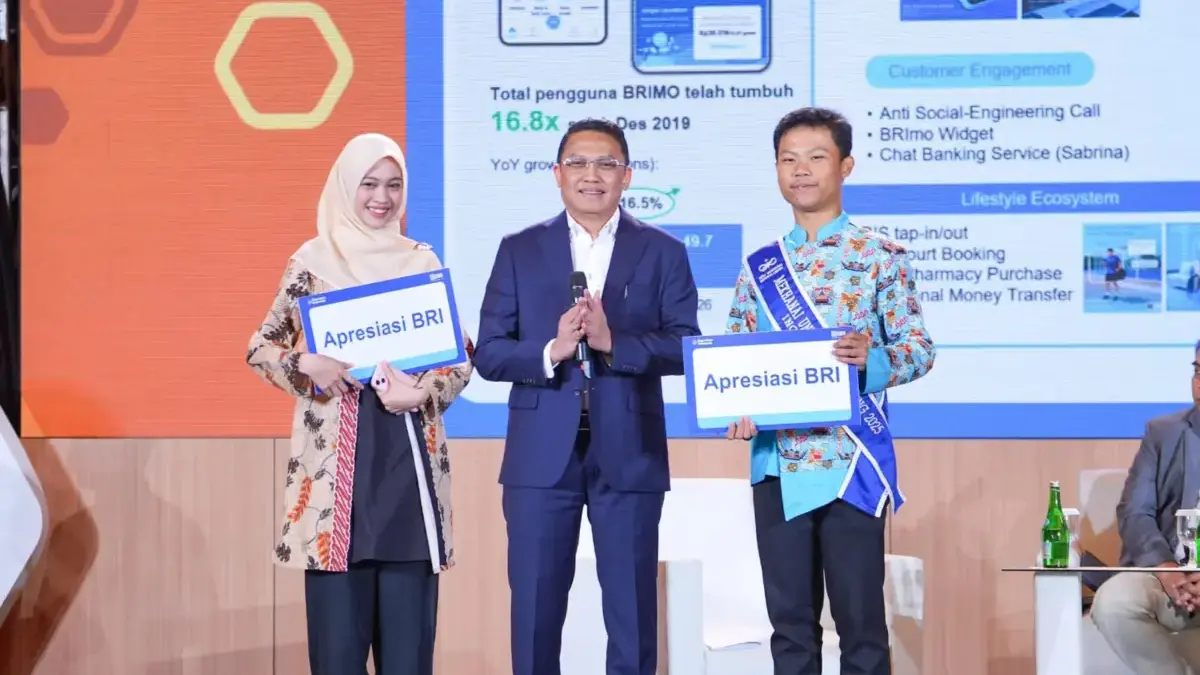 Direktur Finance & Strategy BRI Achmad Royadi dalam kegiatan Lampung Financial Festival 2026, Minggu (6/9/202