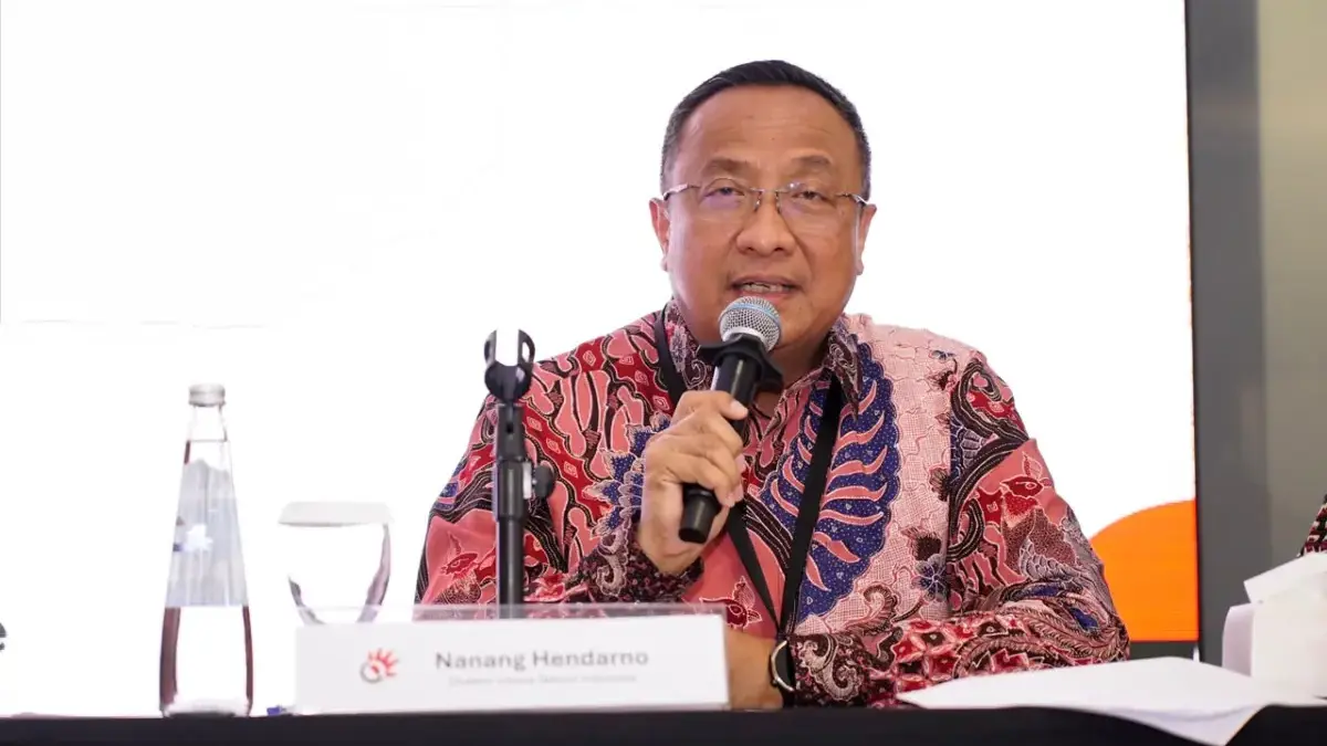 Direktur Utama Telkom Nanang Hendarno.