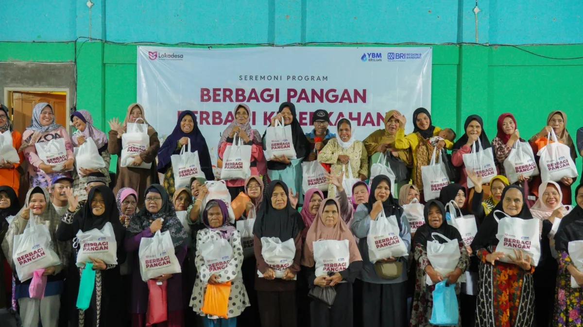 YBM BRILiaN Region 9 Bandung & Lokadesa: Salurkan 350 Paket Sembako Menjangkau 5 Wilayah Jawa Barat YBM BRILIAN Region 9 Bandung