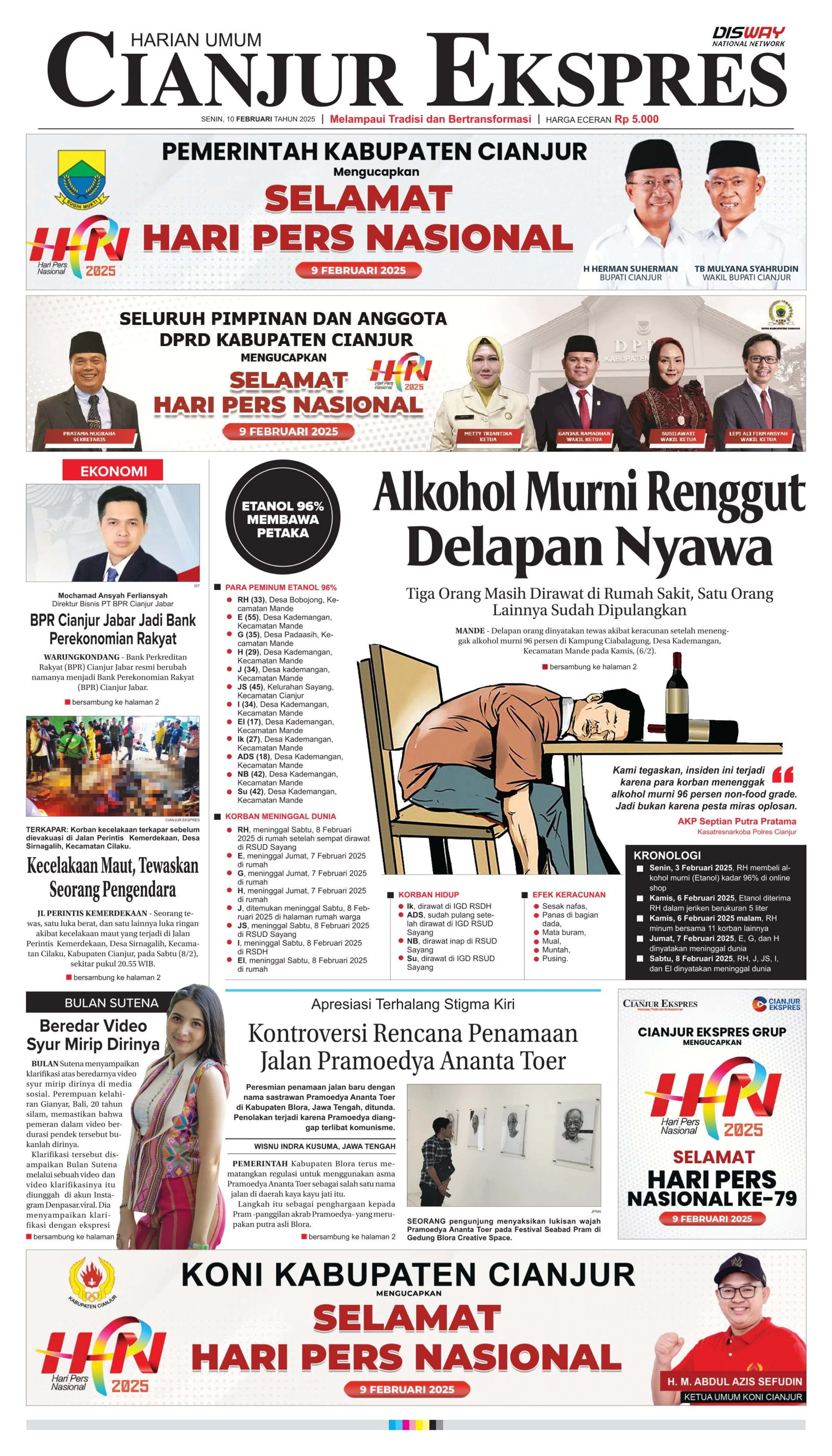 Edisi 10 Februari 2025 Hal 1