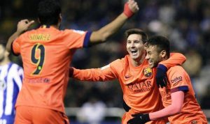 Barca Menjaga Jalur Juara Barca