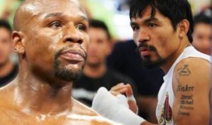 Floyd-Mayweather-and-Manny-Pacquiao - bandung ekspres