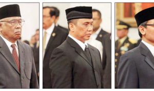 Pelantikan Pimpinan KPK - bandung ekspres