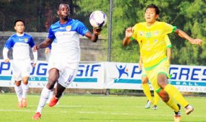 Pertandingan uji coba Persib Vs Cilegon