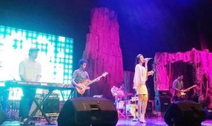 Raisa Sambangi Bandung raisa