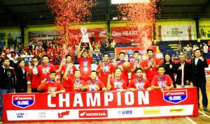 Juara Jabar Tim Putra SMAN 9 Bandung - Honda DBL West Java 2015 - bandung ekspres