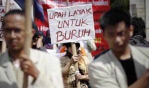 demo buruh kota cimahi