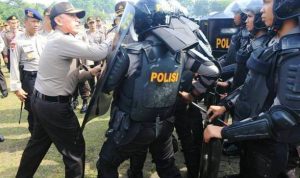Apel Polda Jabar jelang KAA 5 - bandung ekspres